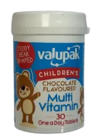 Valupak Children's Chocolate Multivitamin (30s)