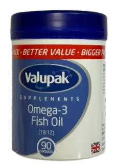 Valupak Omega-3 Fish Oil (90s)