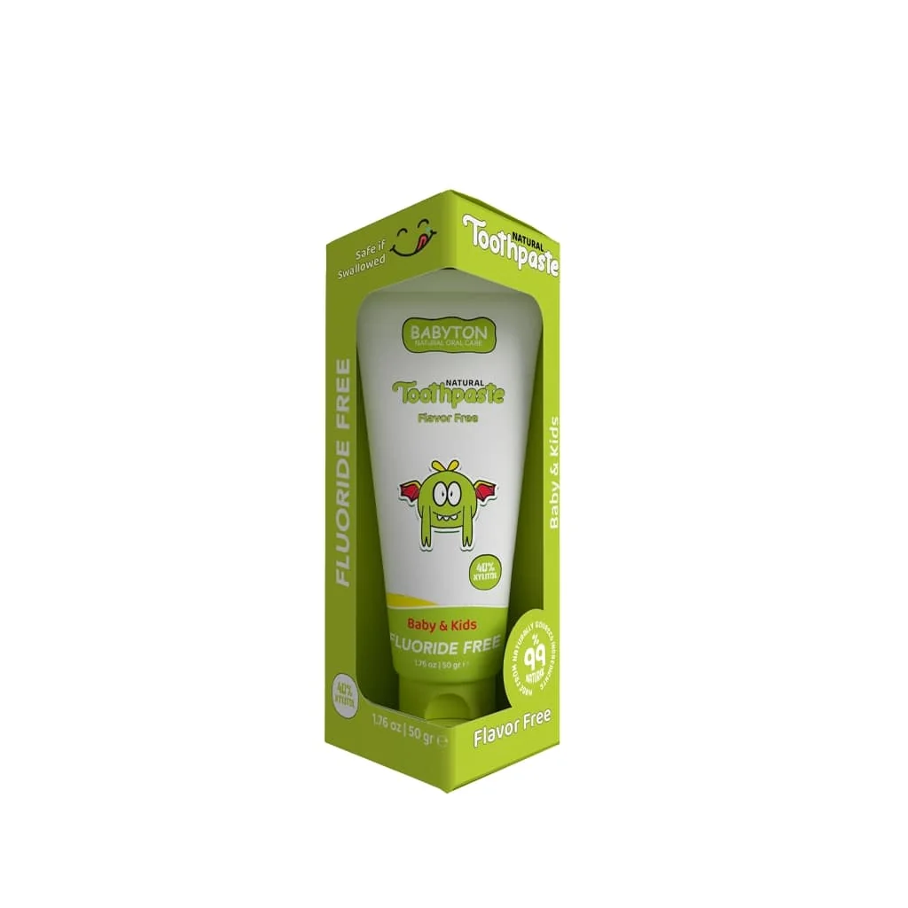 Babyton Natural Oral Care Toothpaste 50g Flavor Free